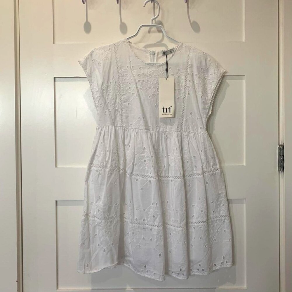 zara a-line short dress